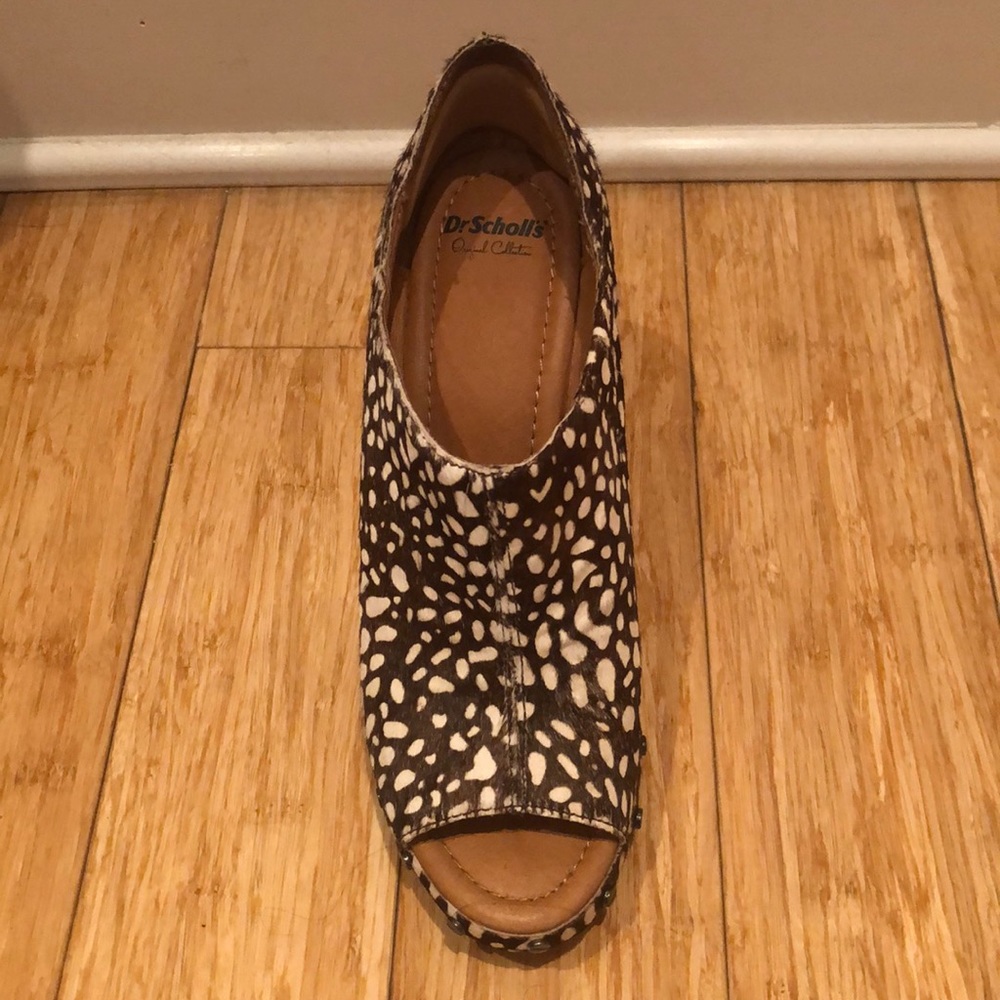 Calf hair wedges - Picture 2 of 3